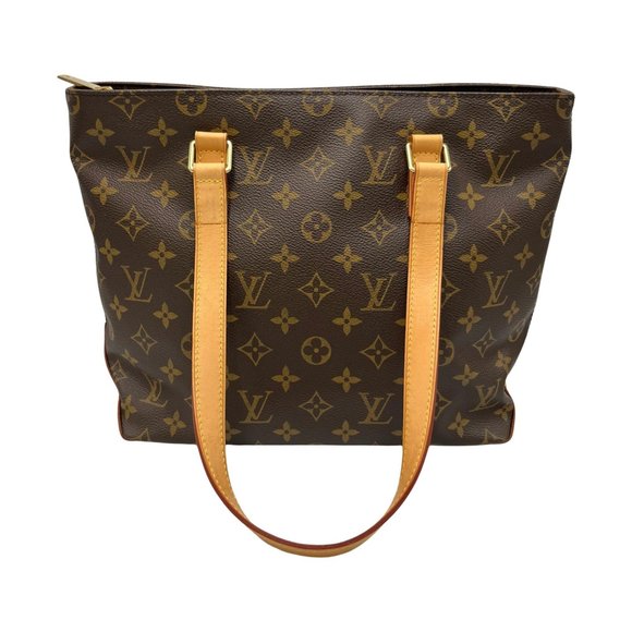 LOUIS VUITTON Brown Monogram Tote Bag - Picture 1 of 10